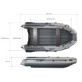 Лодка надувная Angler SKAT TRITON 370NDFi с интегрир. фальшбортом и пласт. транц в Иваново