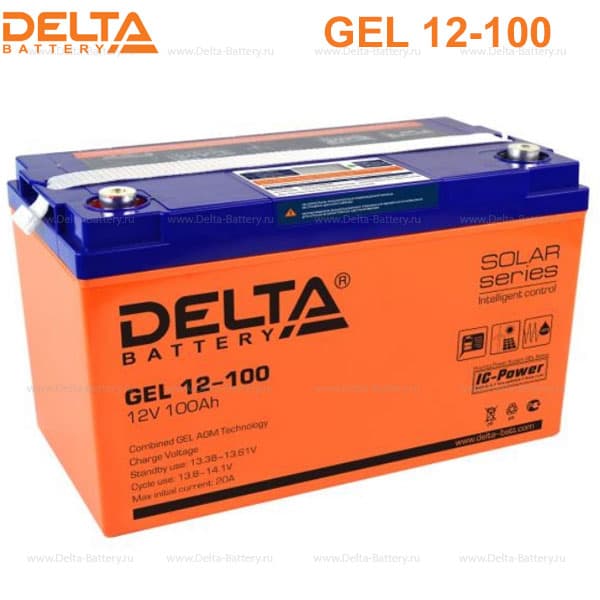 Аккумуляторная батарея Delta GEL 12-100 в Иваново