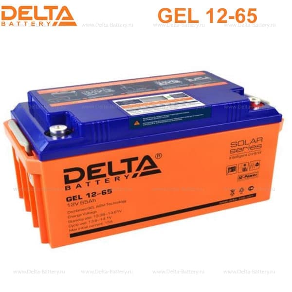 Аккумуляторная батарея Delta GEL 12-65 в Иваново