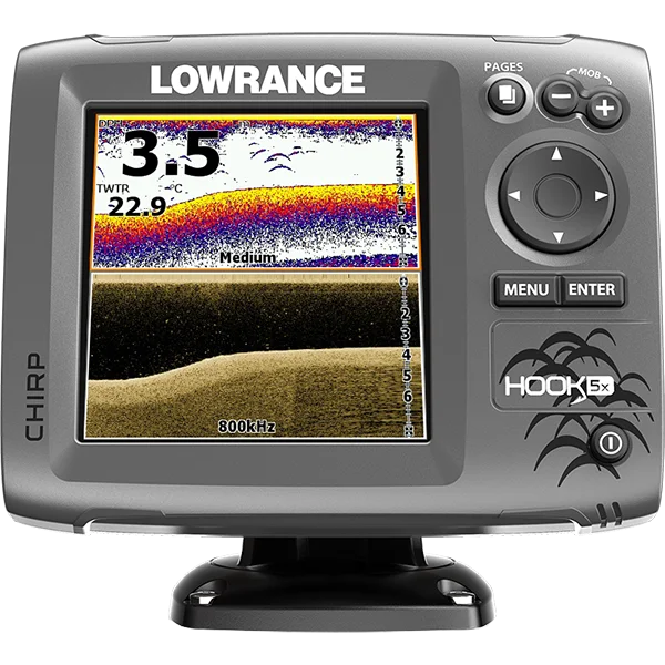 Эхолот Lowrance Hook-5 Mid/High/DownScan в Иваново